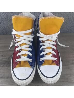 Converse Chuck Taylor All Star High Top Sneakers Multi-Color Size 8